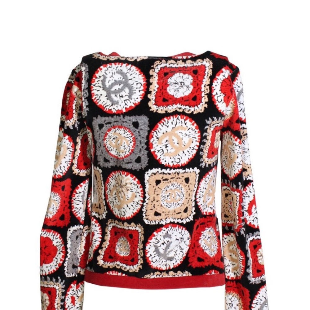 Chanel Patchwork Jacket Blazer $1,697 $3,400 Size… - image 5